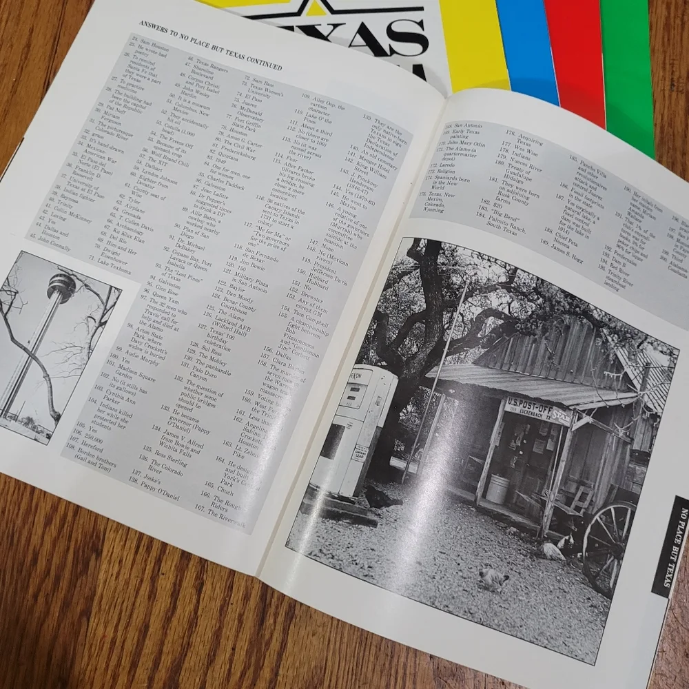 Vintage 1984 Texas Trivia Board Game Complete